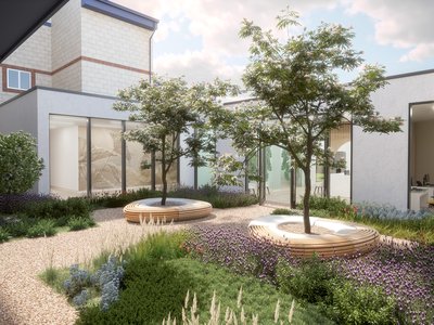 Charity Big Space Appeal: Garden render