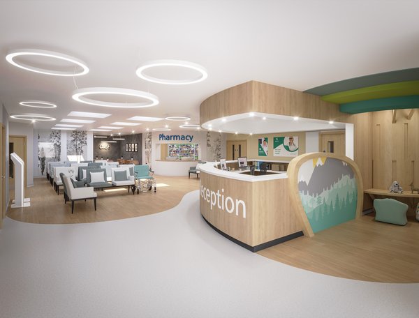 Charity Big Space Appeal: Reception render