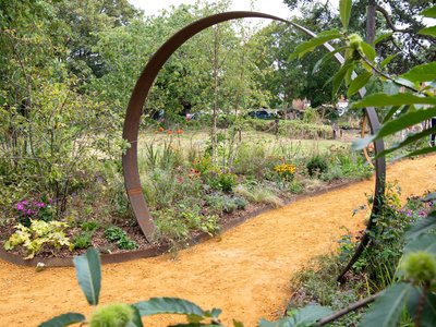 Forget-Me-Not Garden Arch