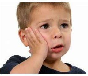 What should I do if my child has toothache before their appointment