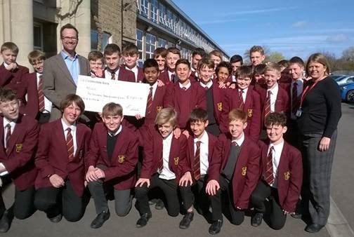 The Crypt School raise over £5,000 for local cancer care through Focus!