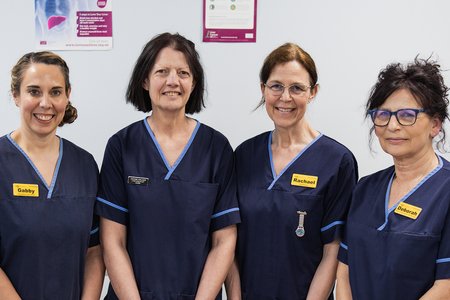 Liver Specialist team headline image